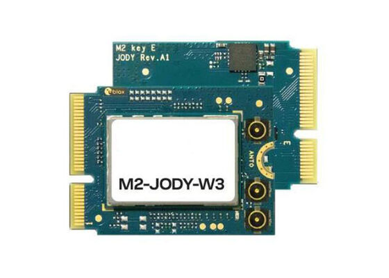 M2-JODY-W377-01C 무선 통신 모듈 M.2 타입 2230 키 E 카드와 Wi-Fi6 및 BT 5.3 UART
