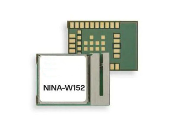 NINA-W152-01B 2.4GHz Wi-Fi BT 및 PIFA 안테나와 함께 독립 멀티 라디오 모듈