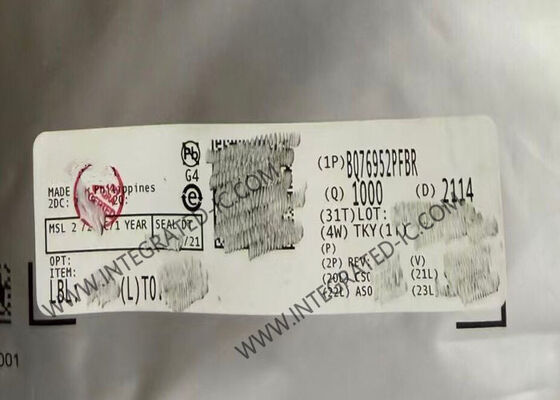 BQ76952PFBR 융합 회로 칩 3 시리즈에서 16 시리즈 리?? 이온 배터리 팩을 위한 고정도 배터리 모니터 및 보호기