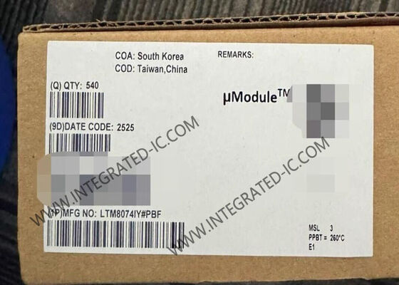 LTM8074IY 집적 회로 칩 1.2A 40V 사일런트 스위처 u모듈 레귤레이터