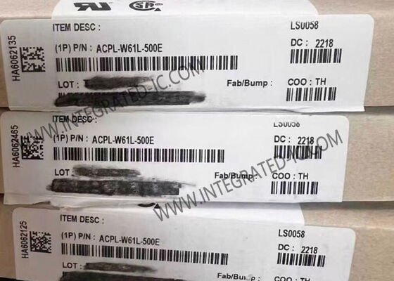 ACPL-W61L-500E 5000Vrms 격리 통합 회로 칩과 함께 저전력 10MBd 디지털 CMOS 광 결합기