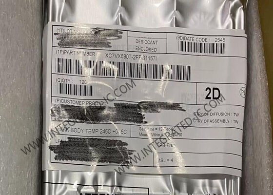 XC7VX690T-2FFG1157I 고성능 Virtex-7 FPGA 필드 프로그래밍 가능한 게이트 배열