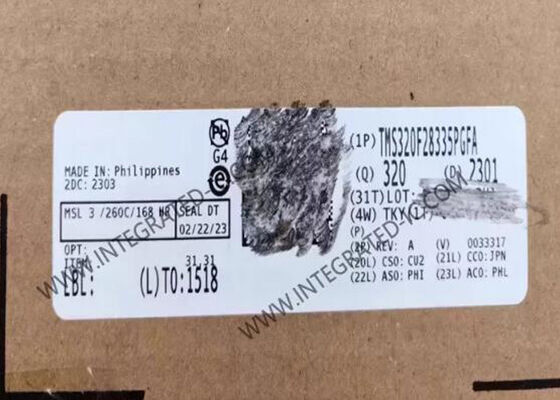 TMS320F28335PGFA 마이크로컨트롤러 MCU C2000TM 32비트 MCU 150MHz 속도, 512KB 플래시 및 88 I/O 실시간 제어