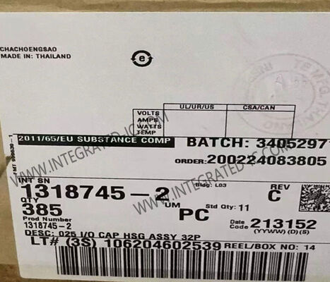 1318745-2 32핀 PCB용 2.2mm 피치 자동차 등급 신호 헤더 커넥터