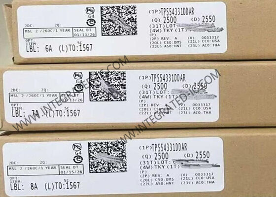 TPS54331DDAR 집적 회로 칩 3A 570kHz 스텝다운 컨버터 (28V 입력 전압 HSOIC-8 포함)