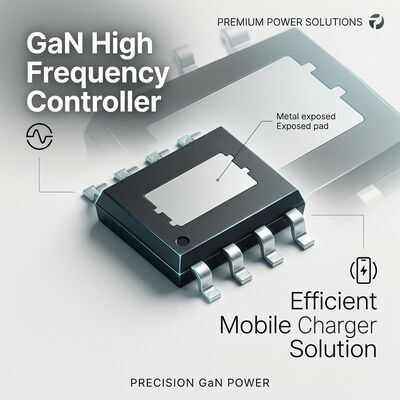 NV9574S2P1 GaN IC 225kHz 520mΩ GaNSense™ HFQR 컨트롤러 (모바일 충전기용)