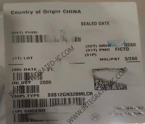 S9S12GN32BMLCR 마이크로 컨트롤러 MCU 25MHz 16비트 HCS12 마이크로 컨트롤러 IC LQFP-32