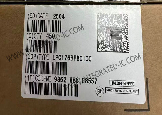 LPC1768FBD100 마이크로컨트롤러 MCU 100MHz 32비트 마이크로컨트롤러 IC LQFP-100 ARM Cortex-M3 MCU