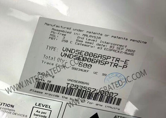 VND5E006ASPTR 통합 회로 칩 70A VIPowerTM 듀얼 채널 하이 사이드 드라이버 IC