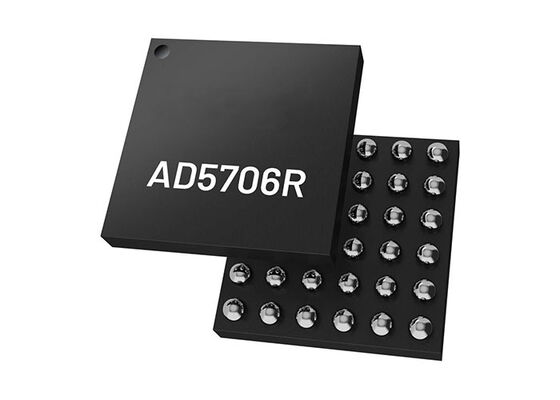 AD5706RBCBZ 집적 회로 칩 4채널 16비트 전류 출력 DAC (온칩 레퍼런스 및 SPI 포함)