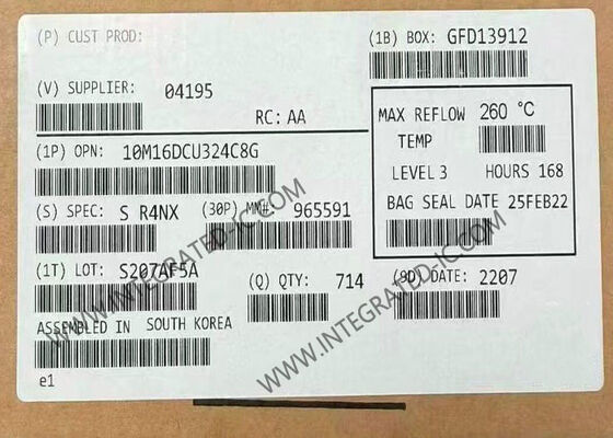 필드 프로그래밍 게이트 배열 10M16DCU324C8G MAX 10 필드 프로그래밍 게이트 배열 324-LFBGA