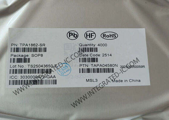 TPA1862-SR 40V 6MHz 제로 드리프트 운영 증폭기 IC 칩