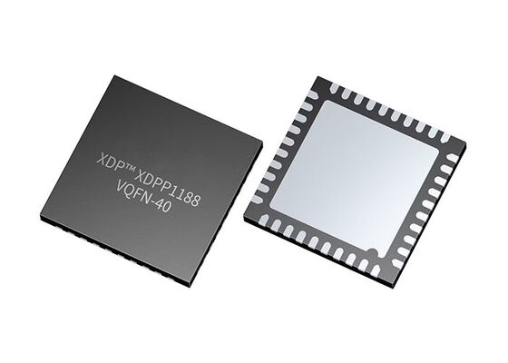 XDPP1188-200C 융합 회로 칩 XDPTM 디지털 전력 제어기 8-PWM 출력 2 MHz PWM 주파수 및 78.125 ps DPWM 해상도