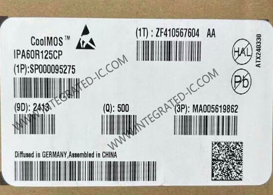 IPA60R125CP 650V CoolMOS™ N채널 전력 MOSFET 트랜지스터(25A 연속 드레인 전류 포함)