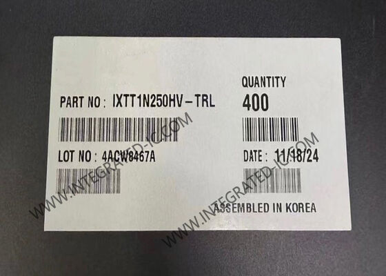 IXTT1N250HV 2500V N 채널 전력 MOSFET, 1.5A 연속 배수 전류
