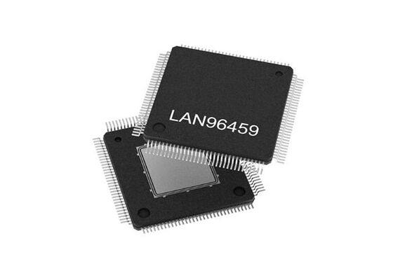 LAN96459FT-I/8MW 이더넷 IC 9-포트 이더넷 스위치 통합 10/100/1000BASE-T PHY