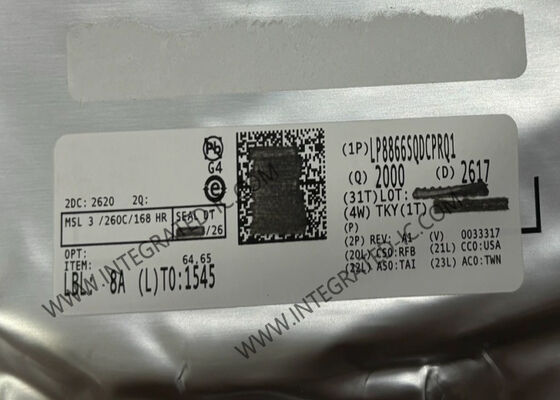 통합 회로 칩 LP8866SQDCPRQ1 150mA LED 백라이트 드라이버 38-HTSSOP