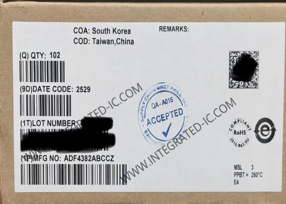 무선 통신 모듈 ADF4382ABCCZ 분자 N 단계 잠금 루프 LGA-48