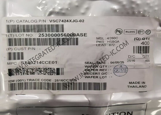 이더넷 IC VSC7427XJG-02 26 포트 기가비트 이더넷 관리 레이어 2 스위치 IC