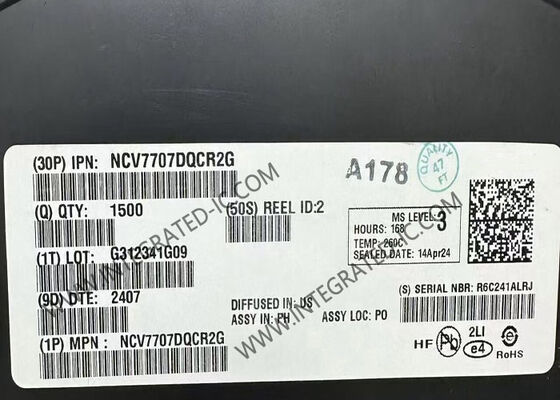 NCV7707DQCR2G 6.5mA 자동차 문 모듈 드라이버 IC 통합 회로 칩