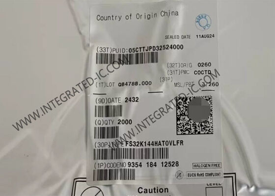 마이크로 컨트롤러 MCU FS32K144HAT0VLF 32비트 80MHz ARM 코텍스-M4F 마이크로 컨트롤러 IC 48-LQFP