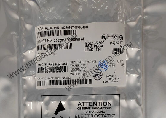 M2S090T-1FGG484I 필드 프로그래밍 가능한 게이트 어레이 7193 LAB 1 코어 스마트 퓨전2 SoC FPGA