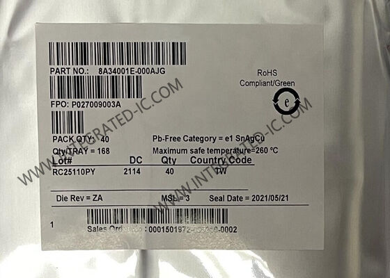5G 모듈 8A34001E-000AJG 5G 네트워크 장비 CABGA-144 시스템 동기화 IC