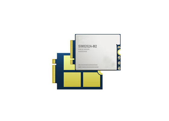 5G 무선 통신 모듈 SIM8262A-M2 5G Sub-6G M.2 모듈은 5G NR을 지원합니다.
