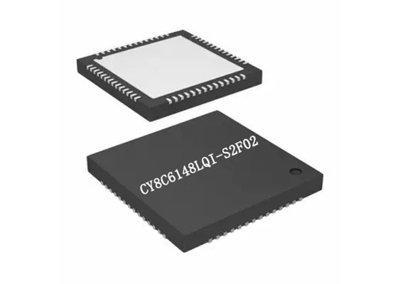CY8C6148LQI-S2F02 32-비트 듀얼 코어 순간 마이크로컨트롤러 IC 68-VFQFN 패키지