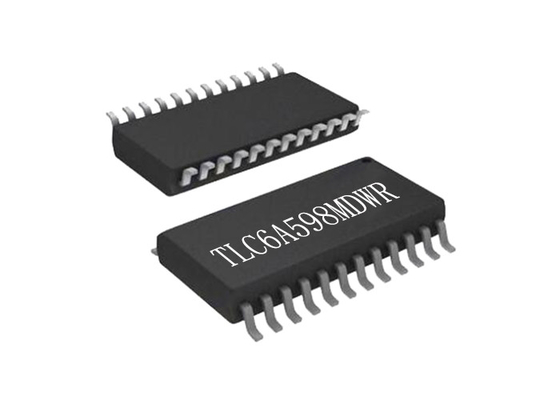 집적 회로 칩 TLC6A598MDWR는 구동기 집적회로 SOIC24 선형 쉬프트 레지스터를 이끌었습니다