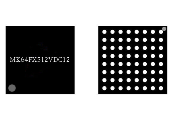 32-비트 단일코어 MK64FX512VDC12 팔 M4 핵심 기반을 둔 K64-120 마하즈 256 KB 마이크로컨트롤러