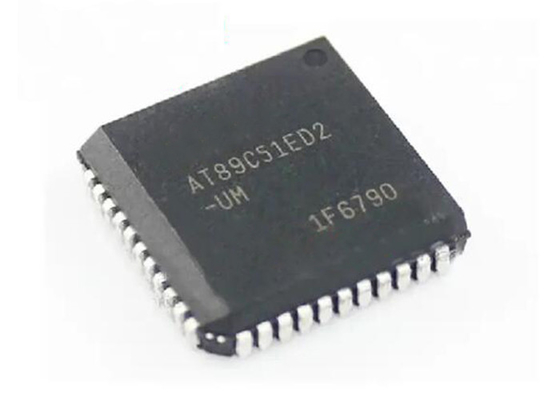 집적 회로 칩 AT89C51ED2-SLSUM 8Bit 플래시 마이크로컨트롤러 IC 60MHz PLCC44