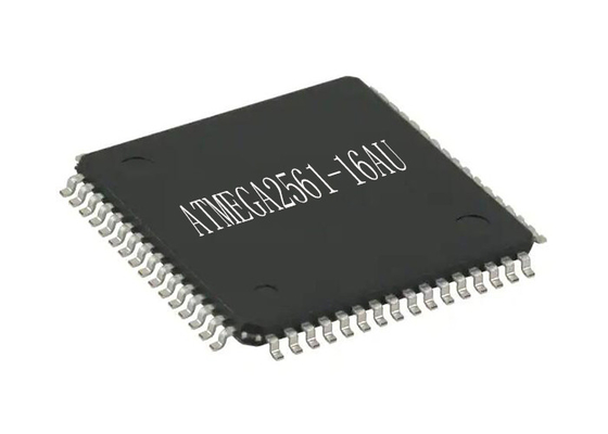시스템 프로그램 가능한 플래시 TQFP64의 8Bit 마이크로컨트롤러 IC ATMEGA2561-16AU