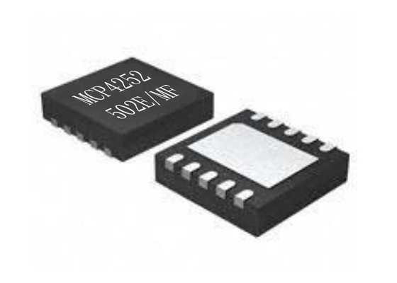 집적 회로 칩 MCP4252-502E/MF 휘발성 메모리 IC DFN10 SPI 디지털 포트