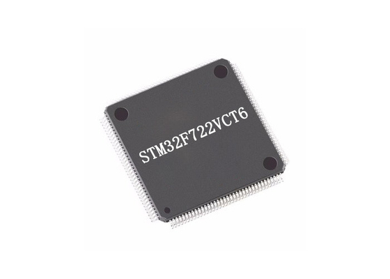 통합된 IC STM32F722VCT6 462DMIPS 256Kbytes 순간 마이크로컨트롤러 IC