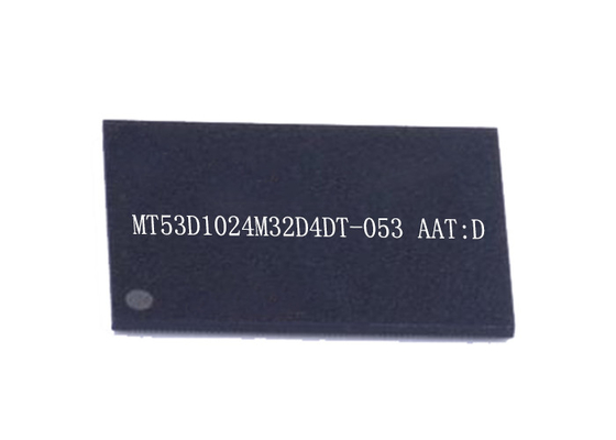 집적 회로 칩 MT53D1024M32D4DT-053 AAT :Ｄ 200VFBGA 32Gbit 메모리 칩