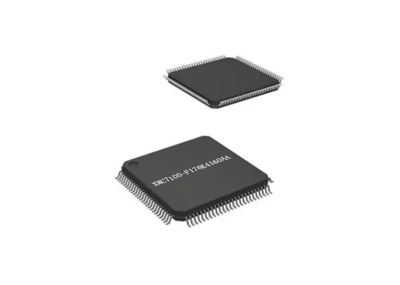 표면 부착 XMC7100-F176K4160AA 32-비트 듀얼 코어 100MHz 마이크로컨트롤러 IC
