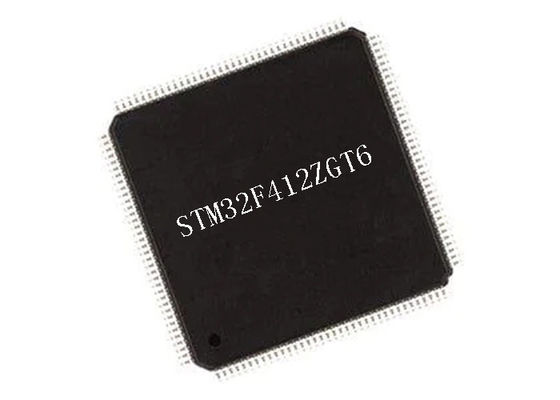STM32F412ZGT6 팔 Cortex-M4 32-비트 단일코어 100MHz 1MB 마이크로컨트롤러 IC