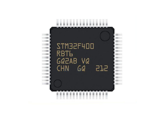 저 소비 전력 STM32F400RBT6 1Mb 플래시 168MHz CPU 단일코어 마이크로컨트롤러 IC