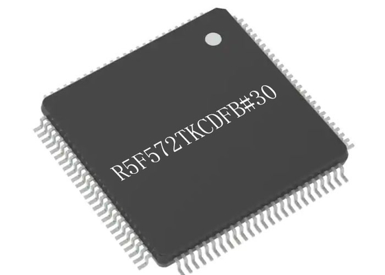 144-LQFP 패키지 표면 부착 R5F572TKCDFB#30 32-비트 마이크로컨트롤러 IC