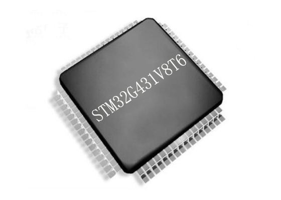 LQFP100 마이크로컨트롤러 MCU STM32G431V8T6 32Bit 마이크로컨트롤러는 170MHz IC 칩을 자릅니다