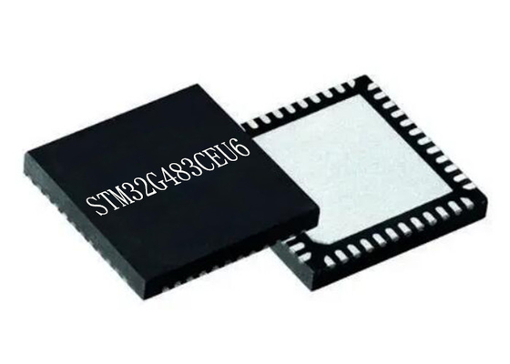 32Bit 팔 Cortex-M4 STM32G483CEU6 마이크로컨트롤러 MCU 48UFQFN 고성능