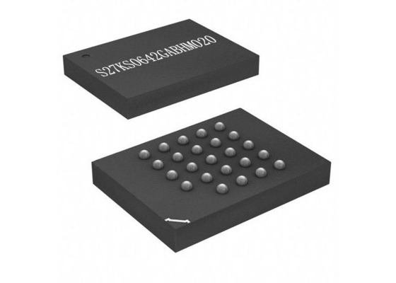 64Mbit 집적 회로 칩 S27KS0642GABHM020 준에스램 메모리 칩 200MHz