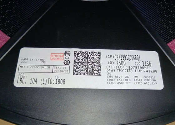 OPA2991QDGKRQ1 자동차 범용 증폭기 2 회로 레일 투 레일 8-vssop