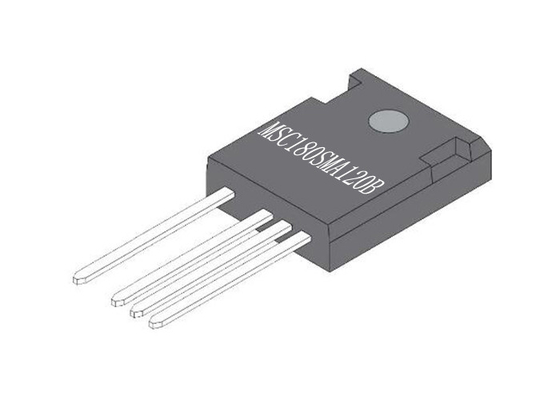 집적 회로 칩 MSC180SMA120B 1200V SiC MOSFET 트랜지스터 TO-247-4