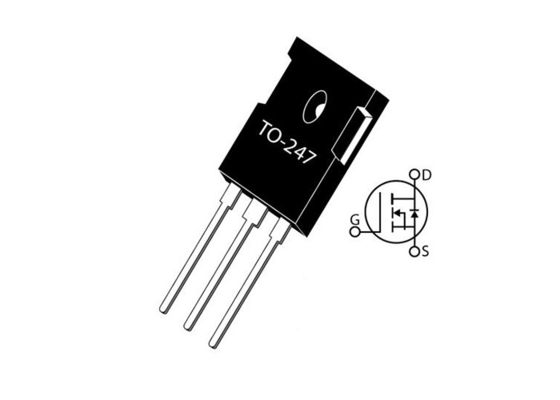 집적 회로 칩 MSC017SMA120B 탄화규소 엔-채널 파워 모스펫 TO-247-3