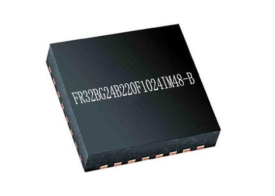 무선 SoC EFR32BG24B220F1024IM48 비 2Mbps 무선 송수신기 ICs 48-VFQFN BT IC