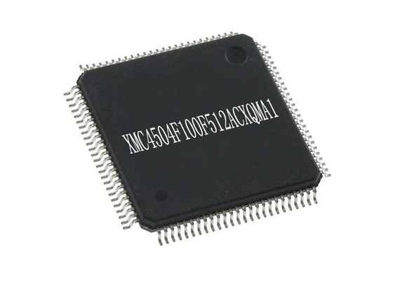 팔 Cortex-M4 XMC4504F100F512ACXQMA1 마이크로컨트롤러 MCU 100-lqfp 32Bit 하나의 핵