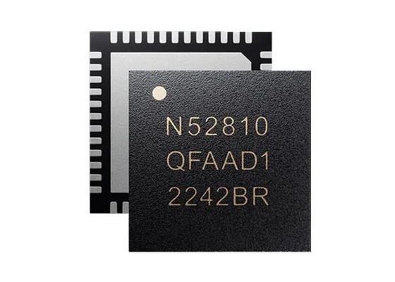 2.4 기가헤르츠 송수신기 NRF52810-QFAA-E-R 48-VFQFN RF 시스템 큐킨 칩