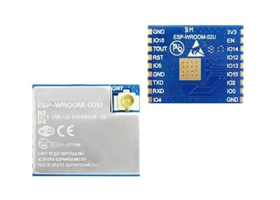 와이파이 송수신기 모듈 ESP-WROOM-02U-N4 18-SMD 무선 통신 모듈